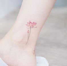 夏天仙女的小清新花卉纹身图片9张