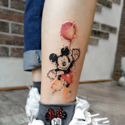 米老鼠纹身 9张米奇妙妙屋的米奇纹身图片