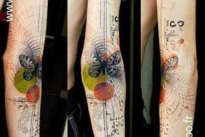 法国 Klaim Street Tattoo 花臂纹身新作图2