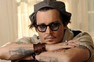 《加勒比海盗》杰克船长约翰尼·德普（Johnny Depp）的纹身