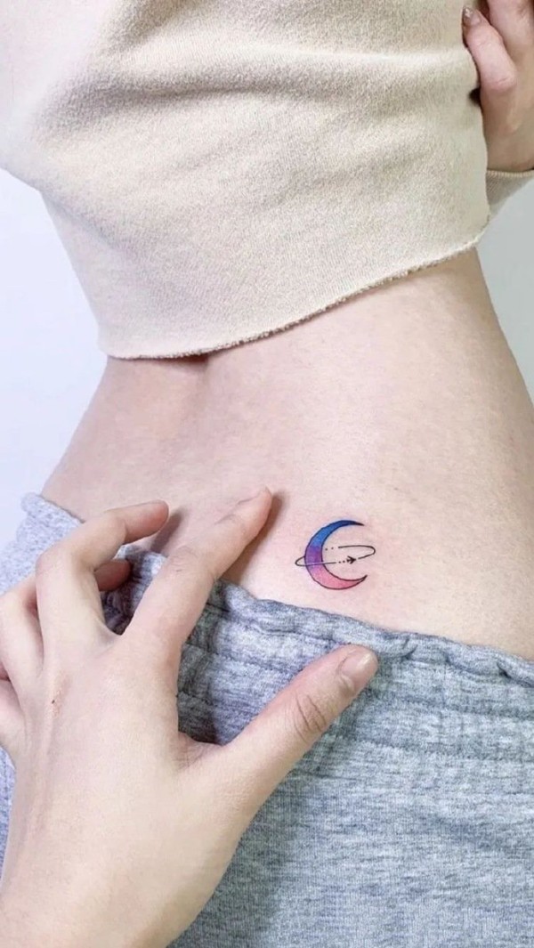 一组女生喜爱的浪漫梦幻纹身图片