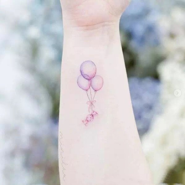 女生最爱系列——梦幻般的浪漫纹身图片9张