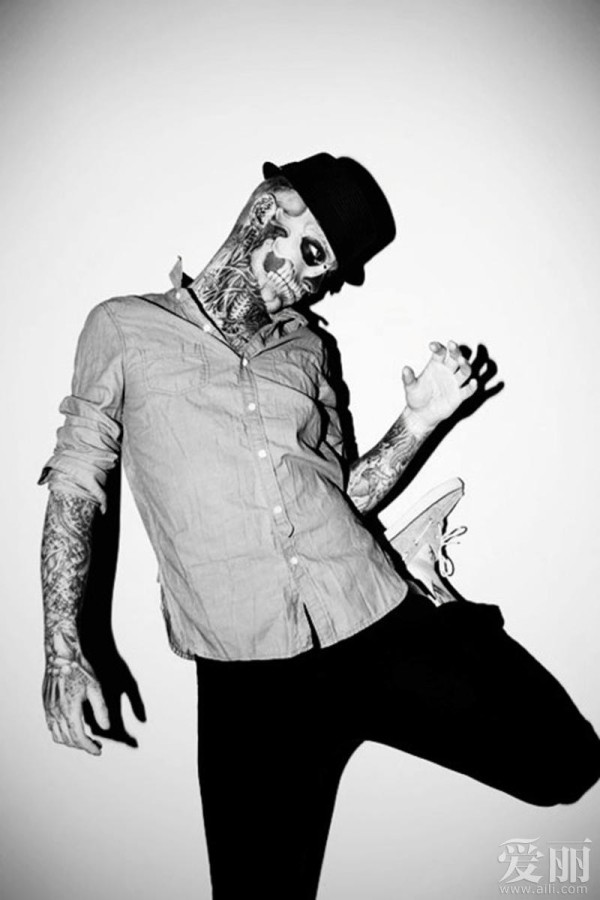 僵尸男孩rick genest——绝美诠释妖魔魅力图2