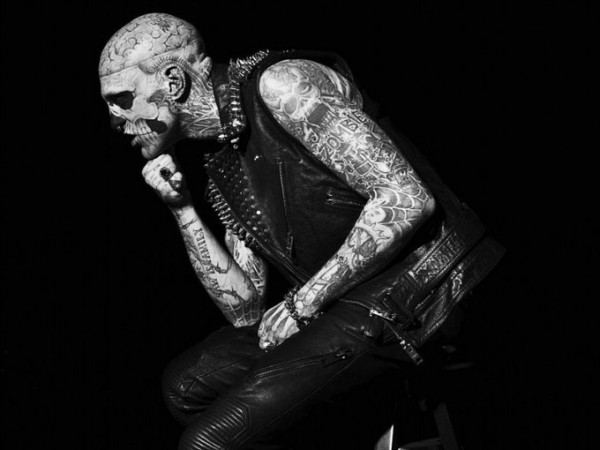 僵尸男孩rick genest——绝美诠释妖魔魅力