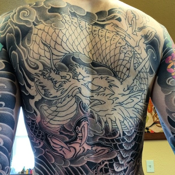 日本 宫藏刺青 （MIYAZO TATTOO）满背纹身作品图5