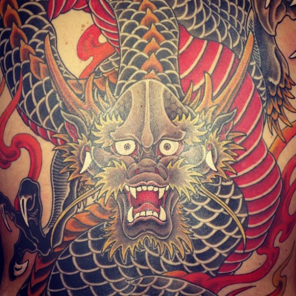 日本 宫藏刺青 （MIYAZO TATTOO）满背纹身作品图10