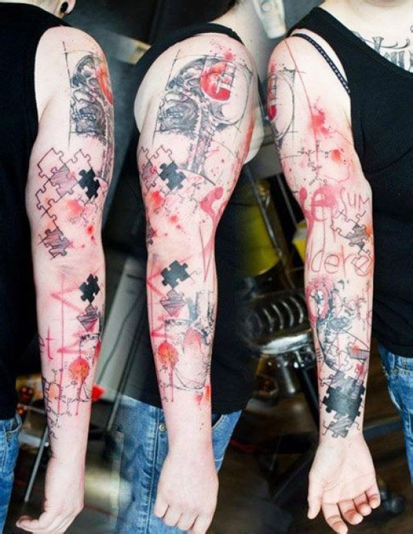 法国 Klaim Street Tattoo 花臂纹身新作图4