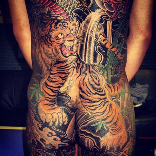 日本 宫藏刺青 （MIYAZO TATTOO）满背纹身作品图11