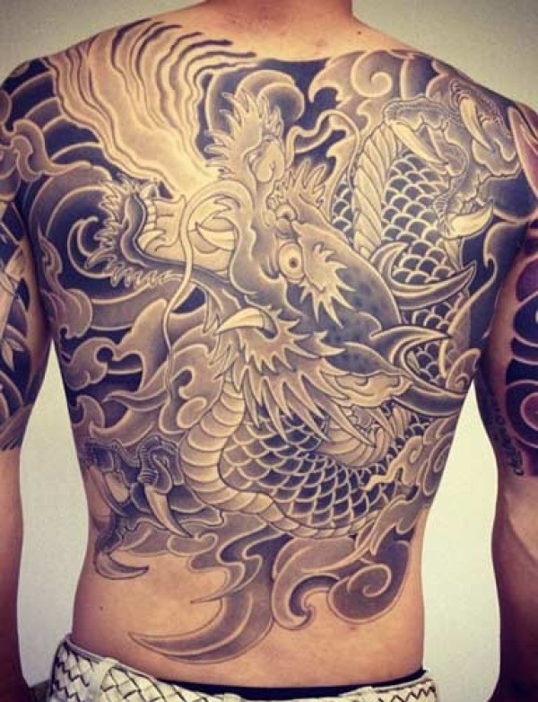 日本 宫藏刺青 （MIYAZO TATTOO）满背纹身作品图7