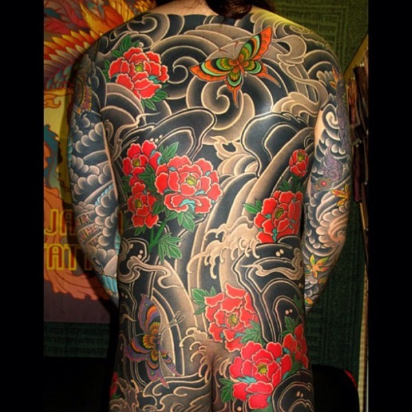 日本 宫藏刺青 （MIYAZO TATTOO）满背纹身作品图2