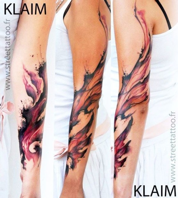 法国 Klaim Street Tattoo 花臂纹身新作图5