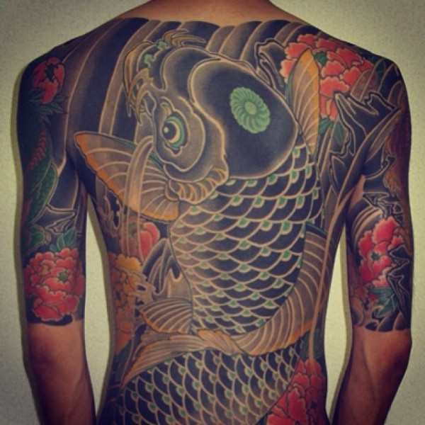 日本 宫藏刺青 （MIYAZO TATTOO）满背纹身作品图12