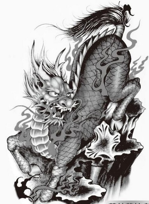 个性十足的麒麟手稿图2