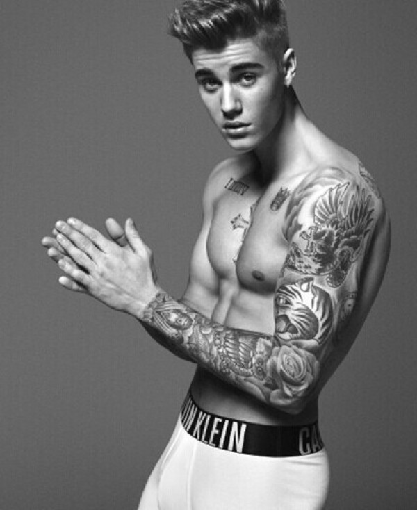 justin bieber成为Calvin klein 最新代言人图2