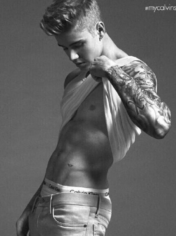 justin bieber成为Calvin klein 最新代言人图5