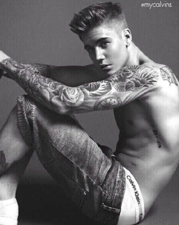 justin bieber成为Calvin klein 最新代言人图4