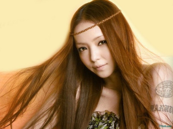 日本女星安室奈美惠的手臂纹身图2