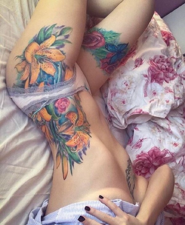 性感tattoo girl的9款漂亮纹身作品图片