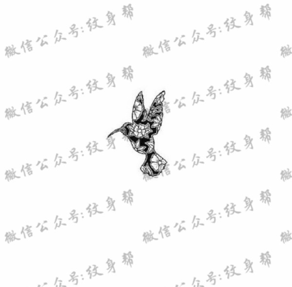 小清新手稿_一套33张超简约的小清新纹身手稿图案