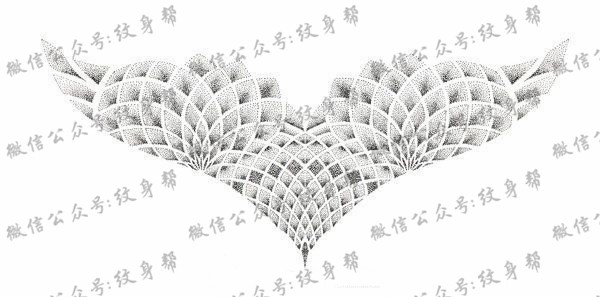 花胸点刺手稿_17张适合花胸的点刺纹身手稿图案素材