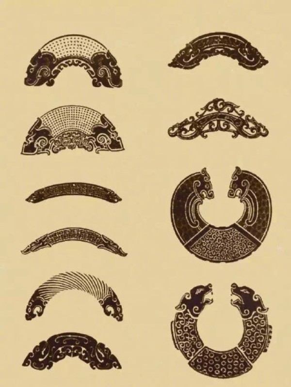 适合纹身的中国古玉纹路图腾素材欣赏