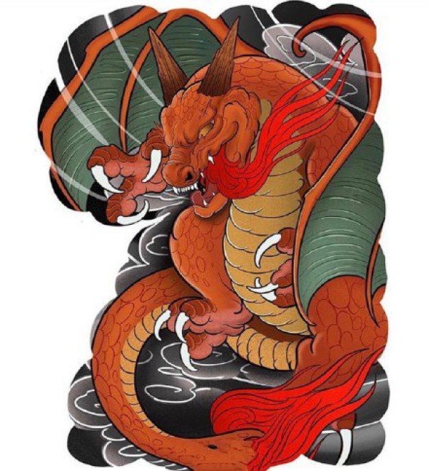 25组丹阿里娅缇精美的新传统半胛纹身手稿图案