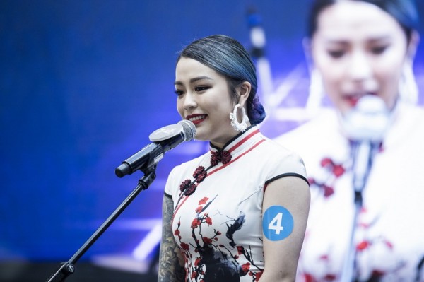 安希婷 EVELYN ON 第一届香港纹身小姐双料冠军