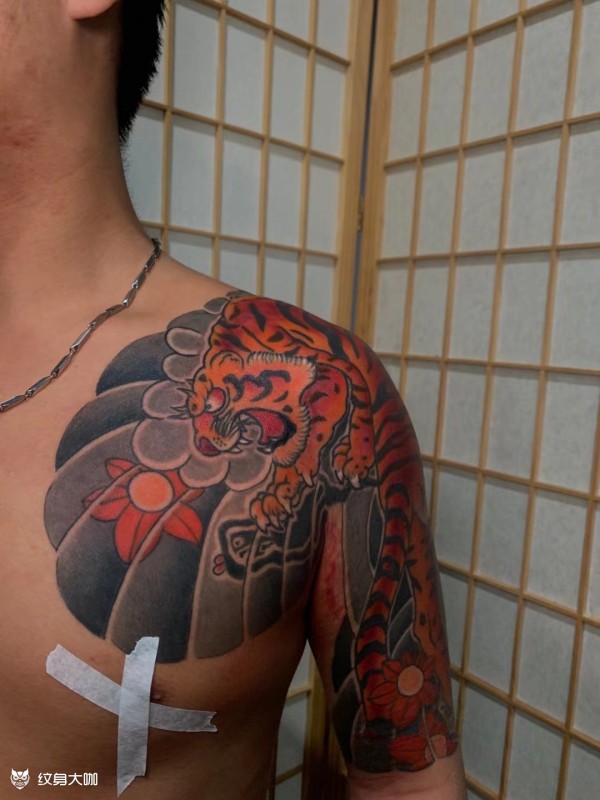 传统半甲老虎